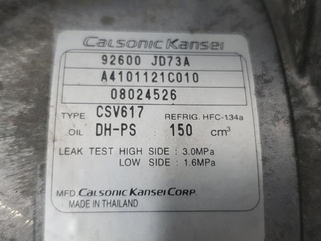 92600JD73A Compresor de aire acondicionado comprar Girona
