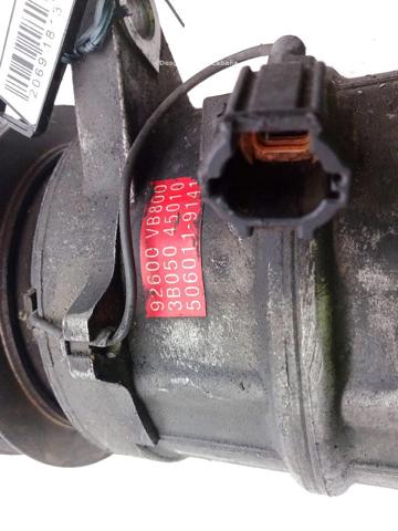 92600VB800 NISSAN Compresor de aire acondicionado  en stock Córdoba