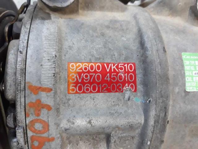 NISSAN 92600VK510 Compresor de aire acondicionado  comprar en Murcia