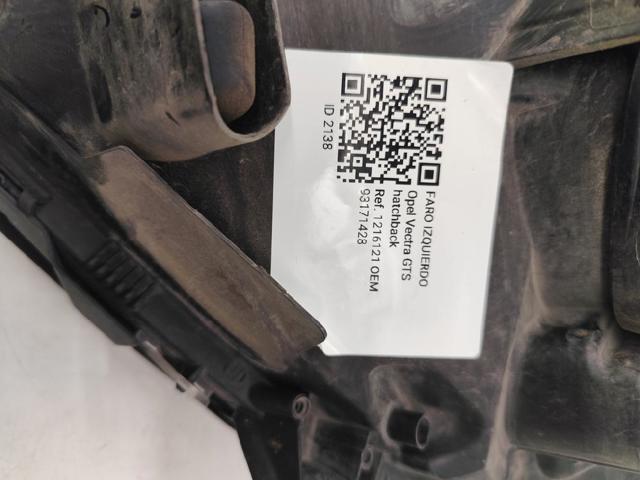 OPEL 93171428 Faro izquierdo  comprar en Ponferrada