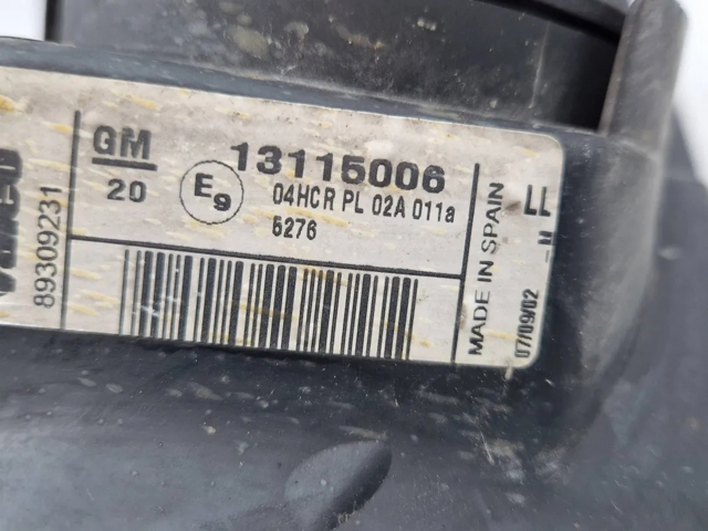 93173253 Faro izquierdo  en stock Granada
