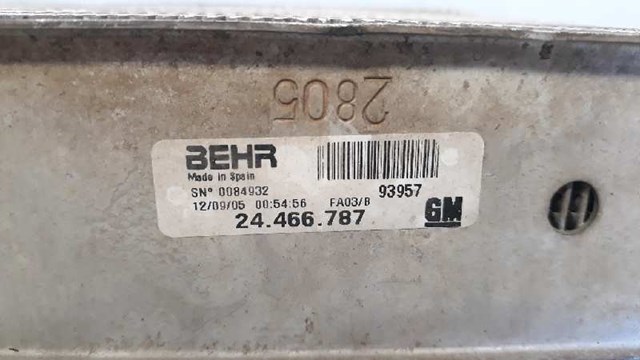 93177425 OPEL Intercooler  disponible Ourense