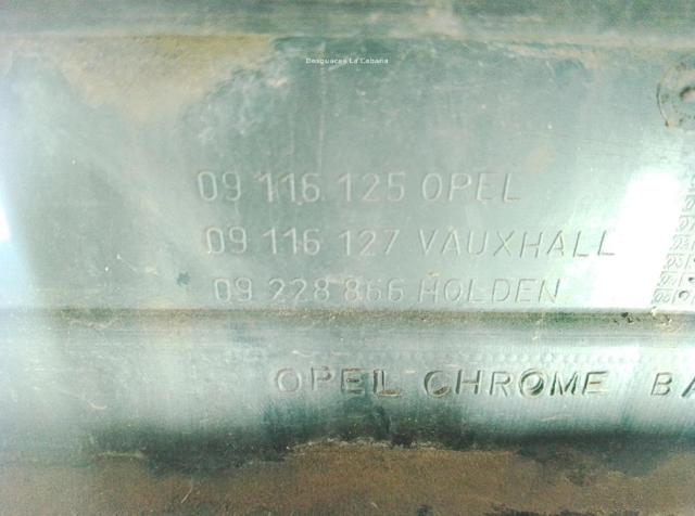 Parachoques delantero Opel Corsa X12