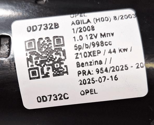 OPEL 93178167 Motor de arranque  comprar en Albacete