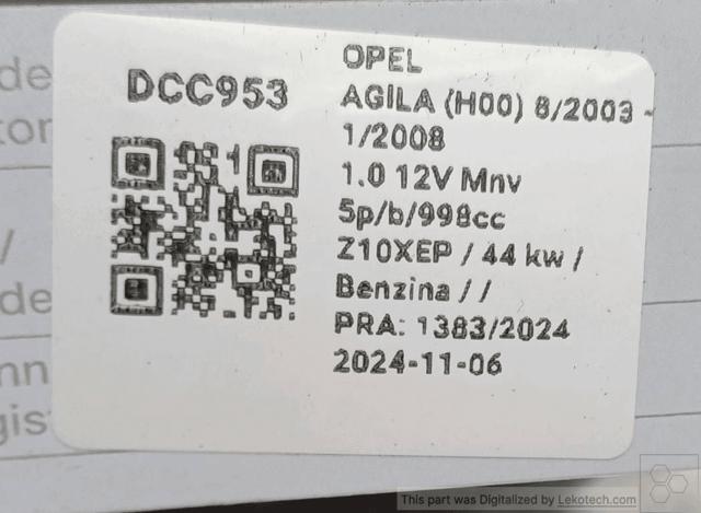 93178167 OPEL Motor de arranque  comprar en Oviedo