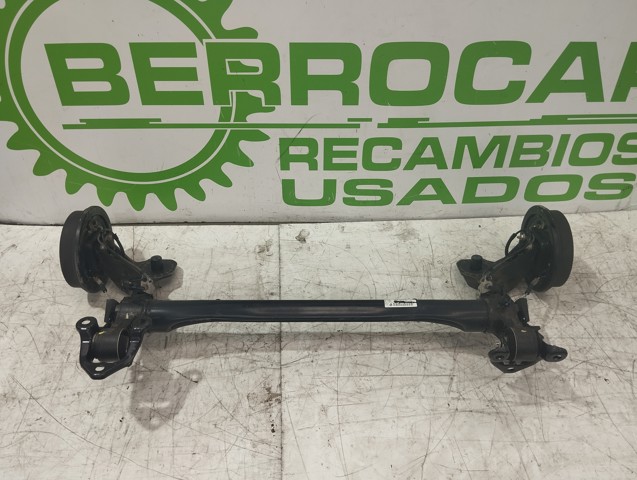 Subchasis trasero soporte motor 93178619 Opel