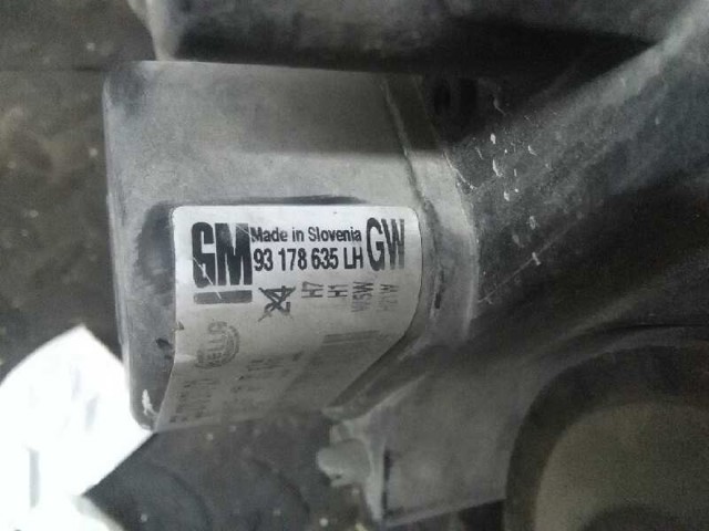 OPEL 93178635 Faro izquierdo comprar Tarragona