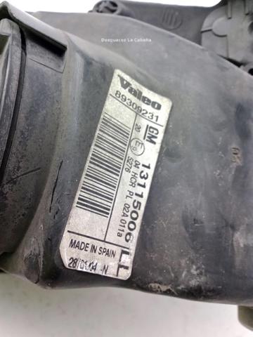 93185145 OPEL Faro izquierdo comprar Alcalá