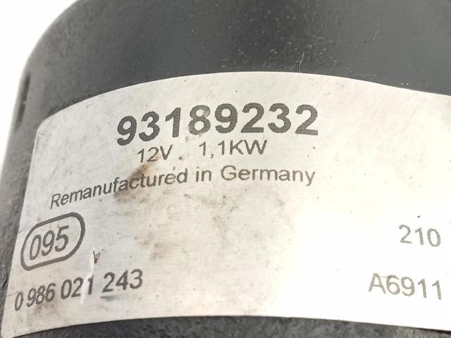 OPEL 93189232 Motor de arranque  comprar en Murcia
