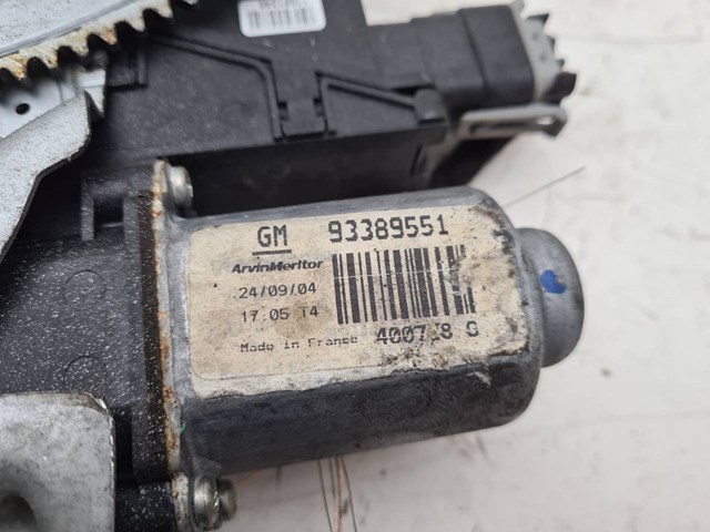 OPEL 93389551 Motor del elevalunas eléctrico comprar Barcelona
