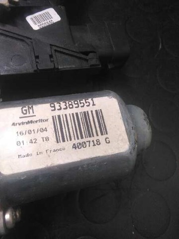 OPEL 93389551 Motor del elevalunas eléctrico  en stock Valencia