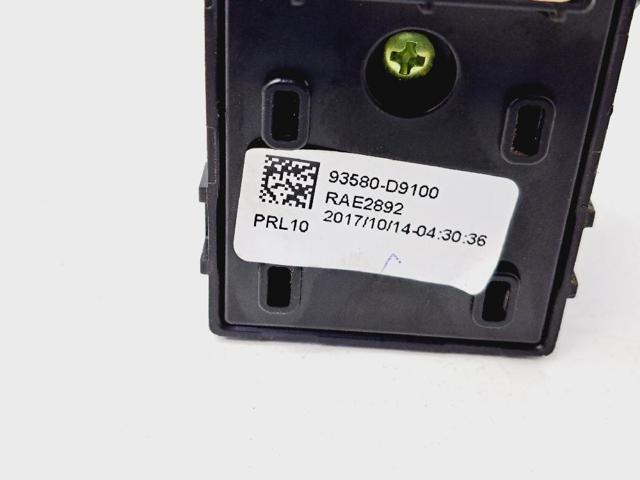 93580D9100 HYUNDAI Interruptor de elevalunas trasero izquierdo  en stock Gandía