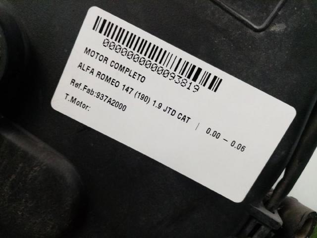 937A2000 Motor completo  disponible Málaga