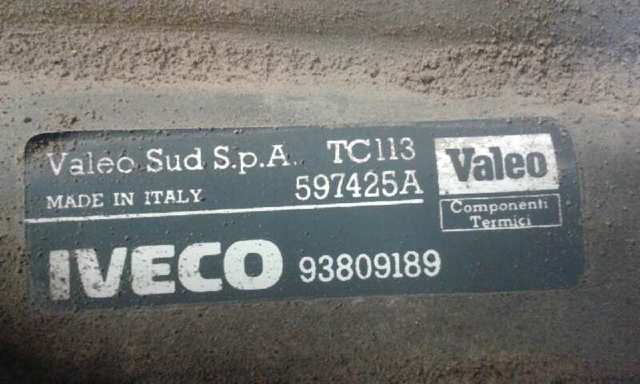 Radiador agua para iveco daily ii volquete (1989-1999) 40-10 93809189