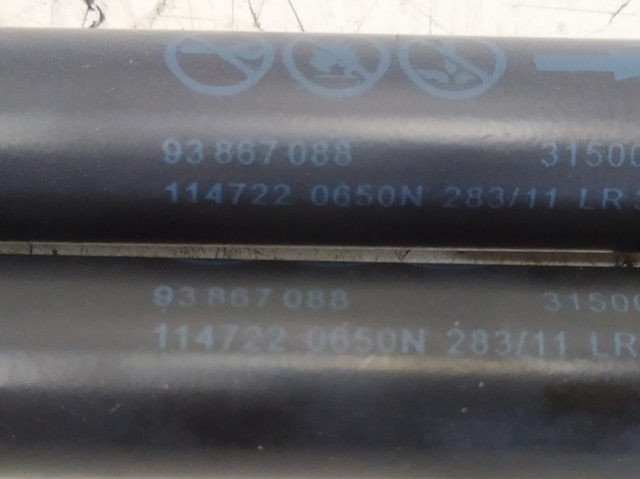 OPEL 93867088 Amortiguador de la tapa del maletero  comprar en Murcia