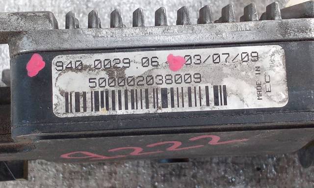 940002906 FORD Regulador de velocidad del ventilador de refrigeración (unidad de control)  en stock Huelva