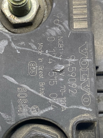 9459092 VOLVO Alternador  en stock Córdoba