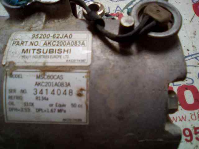 SUZUKI 9520062JA0 Compresor de aire acondicionado  en stock Valencia