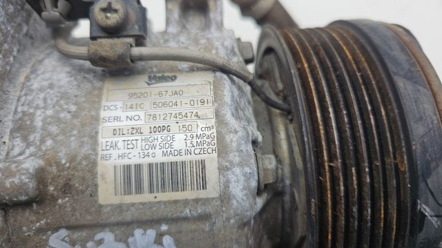 SUZUKI 9520167JA0 Compresor de aire acondicionado  en stock Valencia