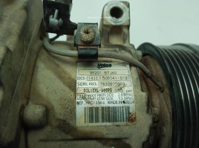 SUZUKI 9520167JA0 Compresor de aire acondicionado  comprar en Albacete