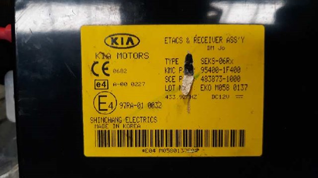 954001F400 HYUNDAI Módulo de confort comprar Alcalá