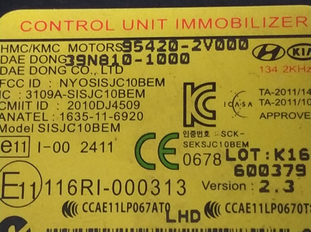 954202V000 Hyundai/Kia