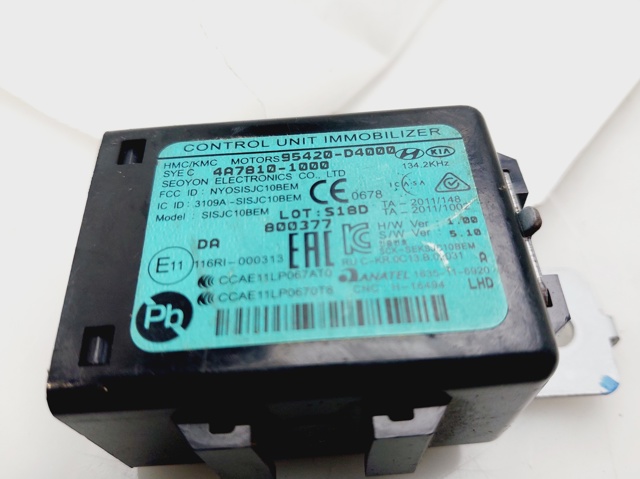 95420D4000 HYUNDAI Módulo de control del inmovilizador comprar Alcalá