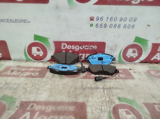 Pastillas freno delanteras 95518217 OPEL
