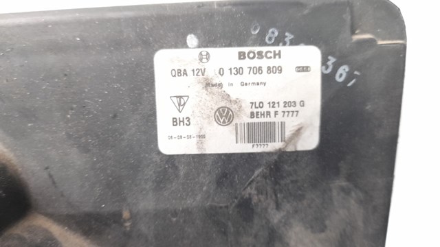 Ventilador (rodete +motor) refrigeración del motor con electromotor derecho 95562413500 Porsche