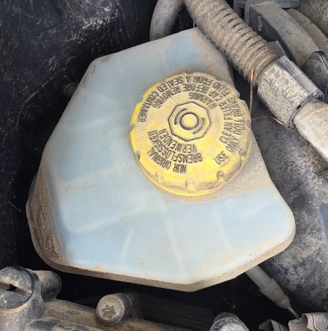 Depósito de líquido de frenos para Porsche Cayenne 92A