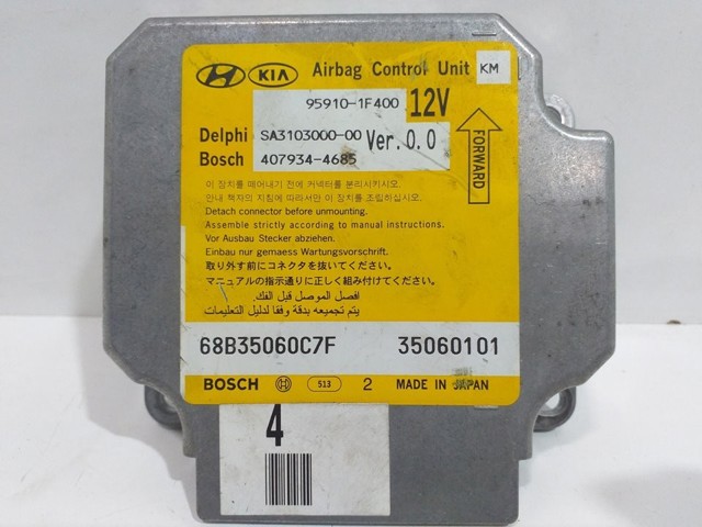 959101F400 Módulo de control de airbag  disponible Málaga
