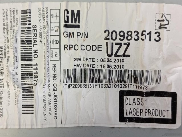 95979459 General Motors