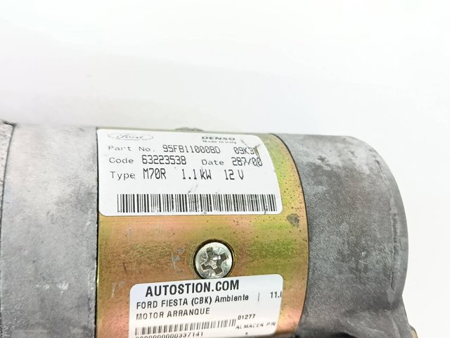 FORD 95FB11000BD Motor de arranque comprar Pamplona
