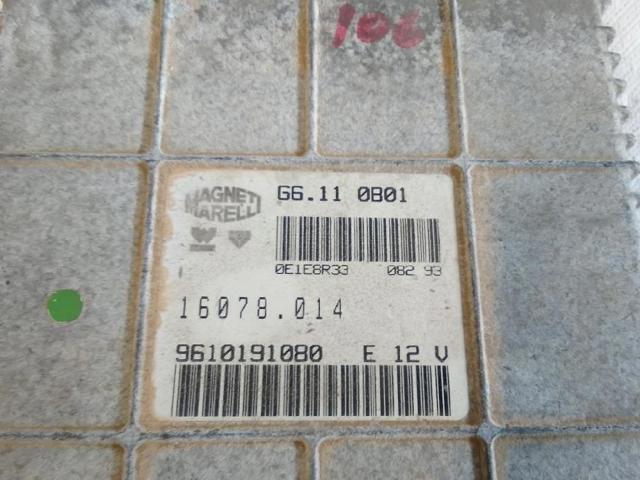 9610191080 PEUGEOT ECU comprar Alcalá