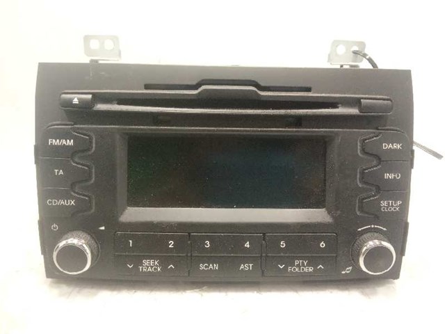 Sistema audio / radio cd para kia sportage (sl)  g4fd 961603U230WK