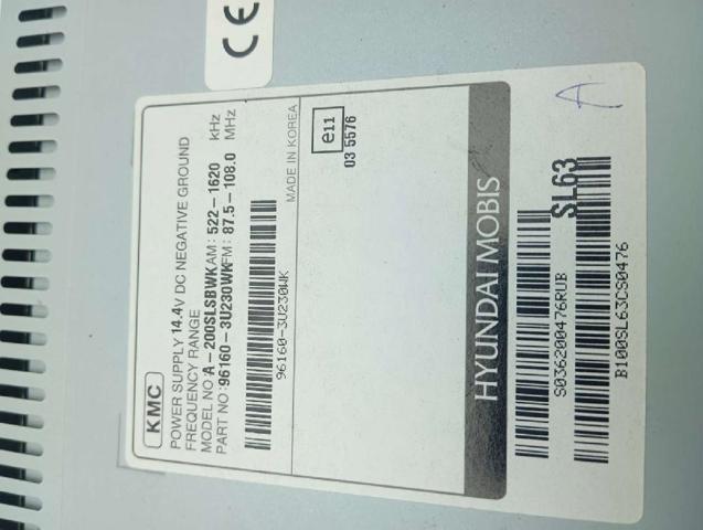 961603U230WK HYUNDAI Radio  en stock Córdoba