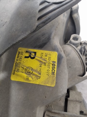 Precio del repuesto Faro delantero derecho 406  sedán