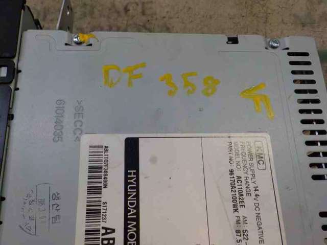 HYUNDAI 96170A2100WK Radio AM/FM  comprar en Murcia