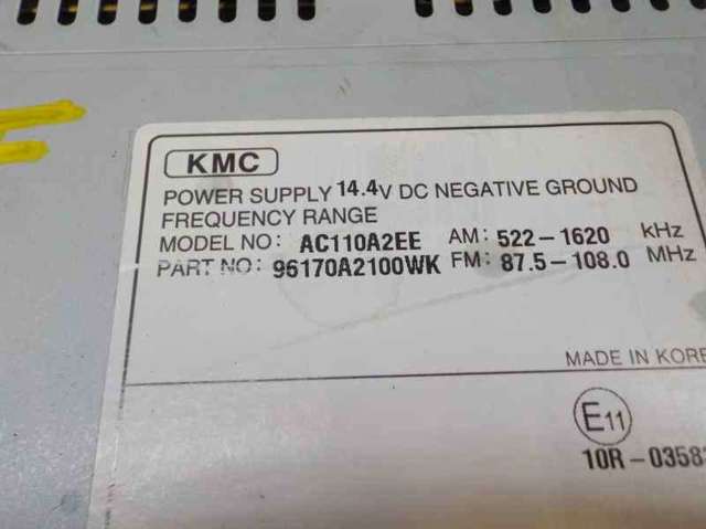 96170A2100WK Radio  en stock Sabadell