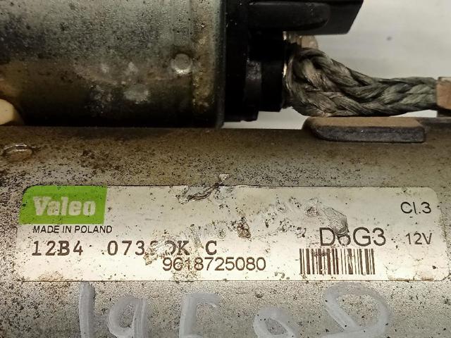 PEUGEOT 9618725080 Motor de arranque  en stock Valencia