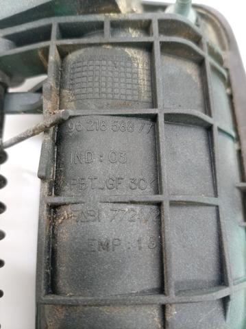 PEUGEOT 9621858877 Manija exterior de tapa de maletero  disponible Valladolid