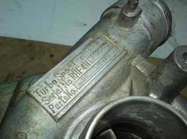 Turbocompresor para peugeot 206 fastback (2a/c) (2006-2007) 2.0 hdi 90 rhy(dw10td) 9622526980