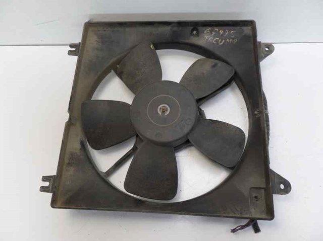 Difusor de radiador, ventilador de refrigeración, condensador del aire acondicionado, completo con motor y rodete 96263792 General Motors