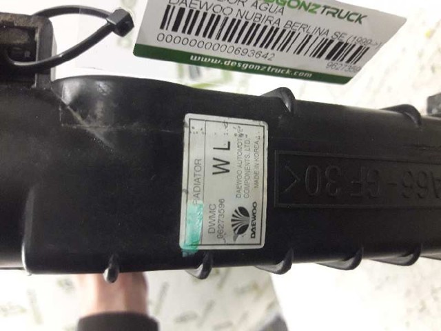 96273596 Radiador de refrigeración del motor  disponible Burgos
