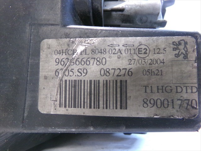 9628666780 PEUGEOT Faro derecho comprar Madrid
