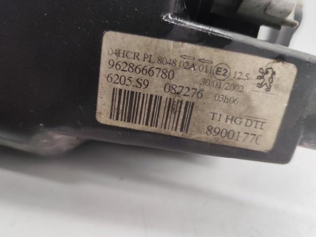 9628666780 PEUGEOT Faro derecho  comprar en Oviedo