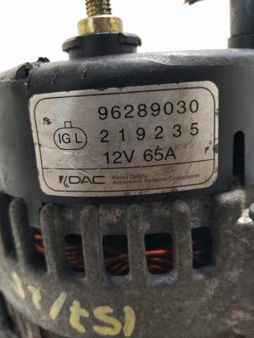 GM 96289030 Alternador  en stock Salamanca