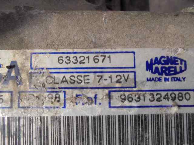 PEUGEOT 9631324980 Alternador comprar Barcelona