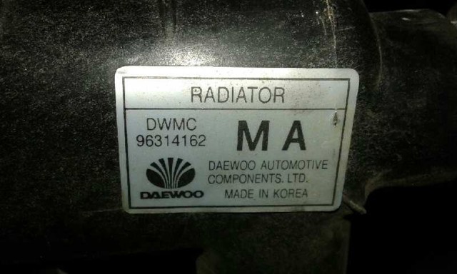 96314162 Radiador de refrigeración del motor  disponible Málaga