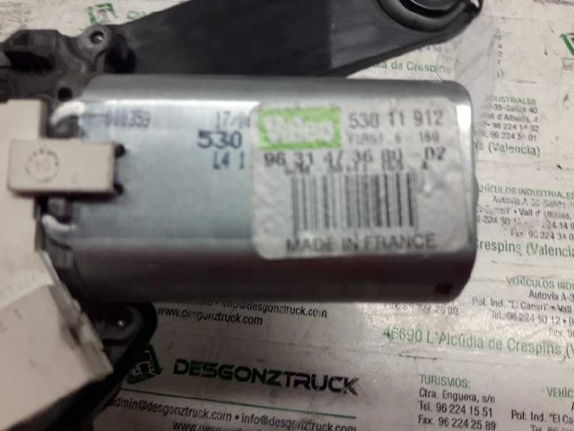 PEUGEOT 9631473680 Motor limpiaparabrisas, trasera  en stock Terrassa